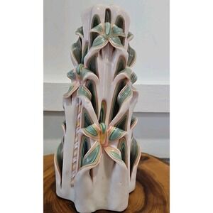 Vtg Handcrafted Ribbon Candy Design 7" X 2.5 Never Been Burned